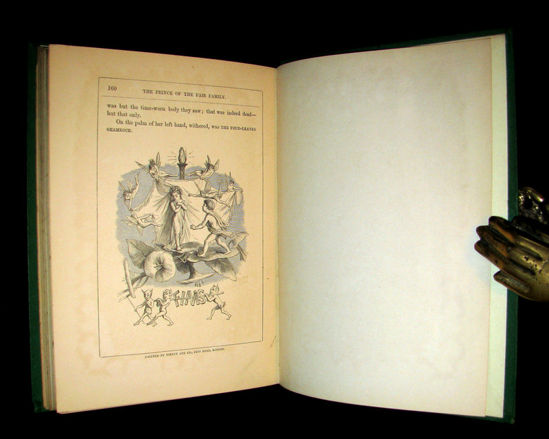 1866 Rare Book - The Prince of the Fair Family. A Fairy Tale by Anna Maria Hall.