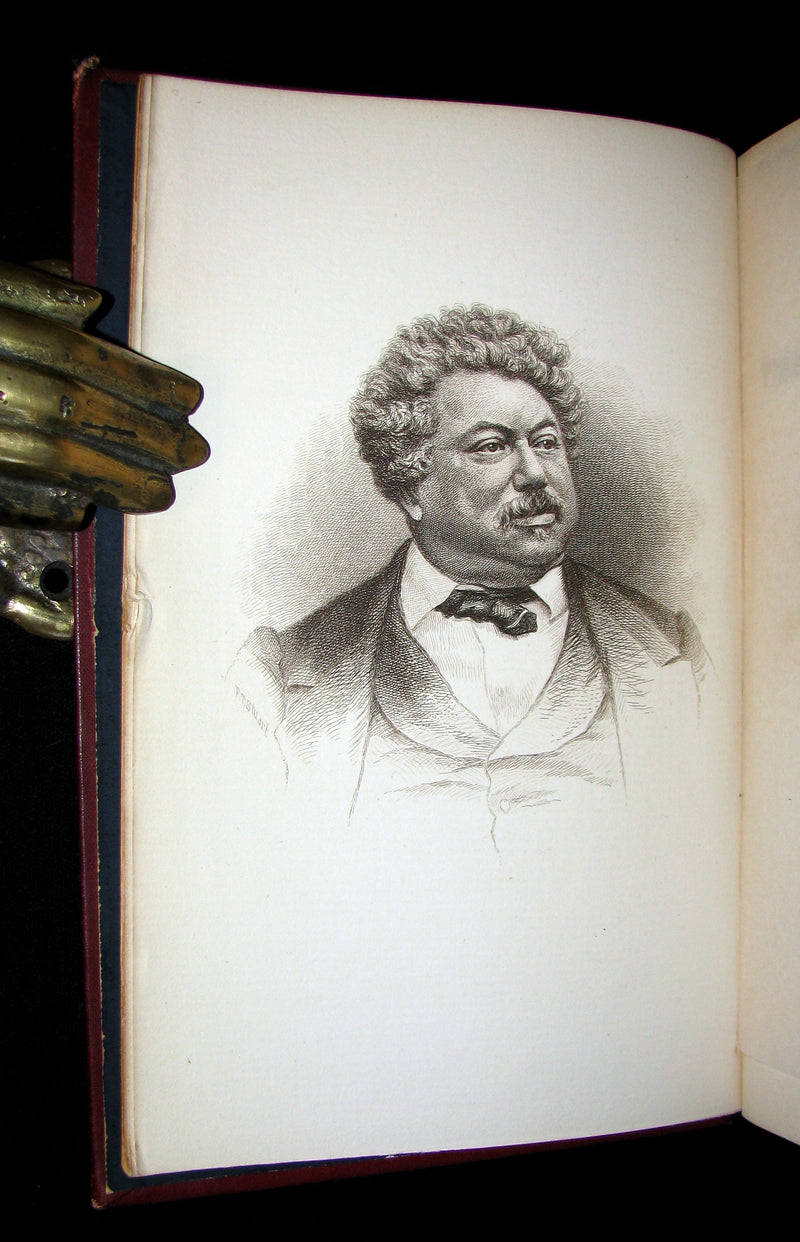 1892 Rare Book set - The Three Musketeers by Alexandre Dumas.