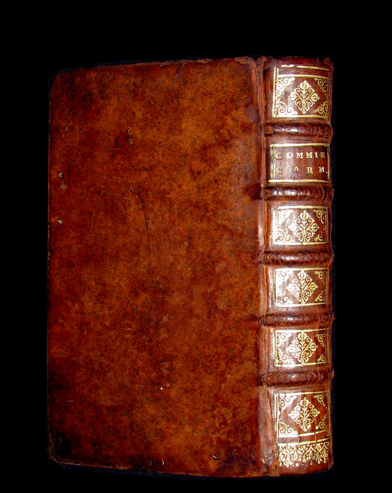 1689 Scarce Book - Odes, Fables, Epigrams by Jean Commire. Joannis Commirii CARMINA.
