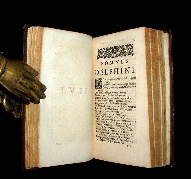 1689 Scarce Book - Odes, Fables, Epigrams by Jean Commire. Joannis Commirii CARMINA.