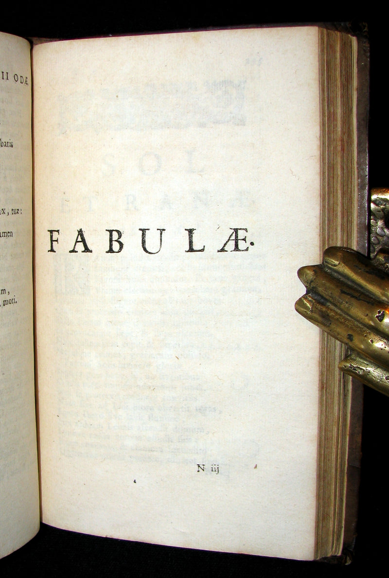 1689 Scarce Book - Odes, Fables, Epigrams by Jean Commire. Joannis Commirii CARMINA.