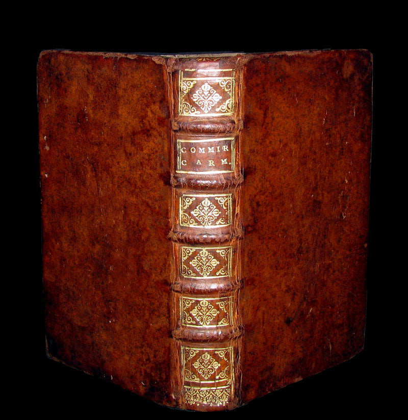 1689 Scarce Book - Odes, Fables, Epigrams by Jean Commire. Joannis Commirii CARMINA.