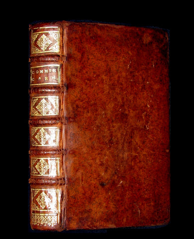 1689 Scarce Book - Odes, Fables, Epigrams by Jean Commire. Joannis Commirii CARMINA.