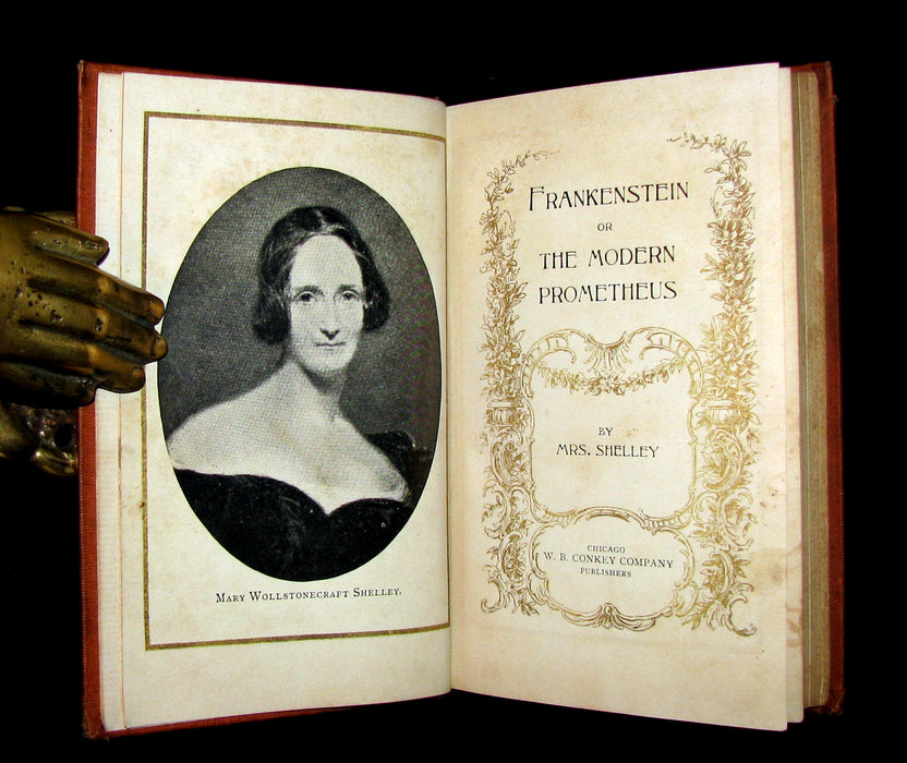 1901 Scarce Gothic Book - FRANKENSTEIN  or, The Modern Prometheus by Mary Shelley.