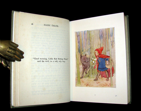 1922 Rare Book -  FAIRY TALES with 48 Coloured Plates By Margaret W. Tarrant.