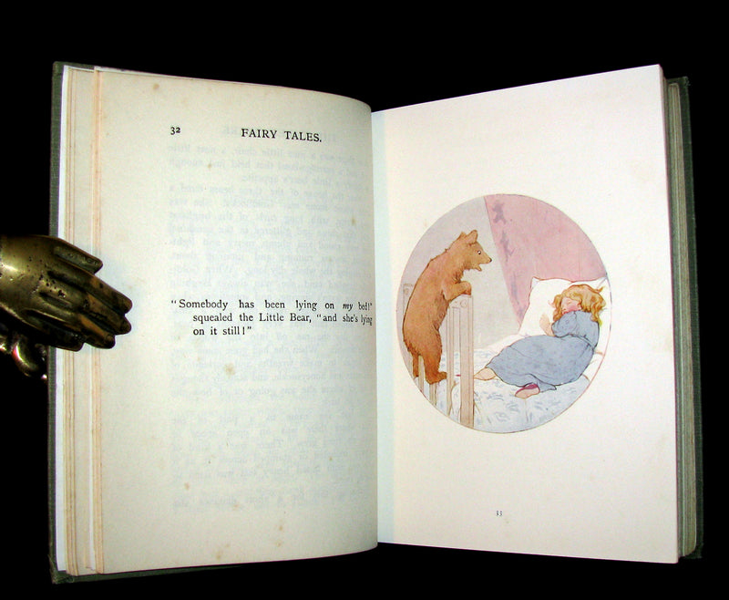 1922 Rare Book -  FAIRY TALES with 48 Coloured Plates By Margaret W. Tarrant.