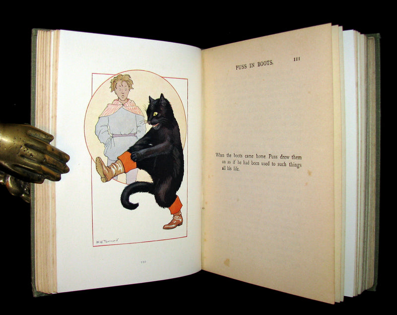 1922 Rare Book -  FAIRY TALES with 48 Coloured Plates By Margaret W. Tarrant.