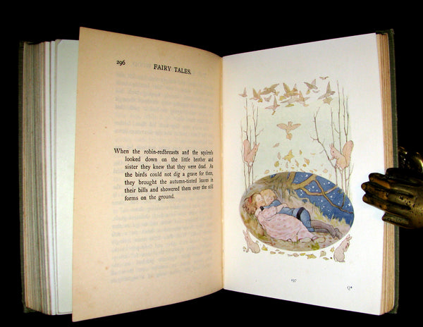 1922 Rare Book -  FAIRY TALES with 48 Coloured Plates By Margaret W. Tarrant.
