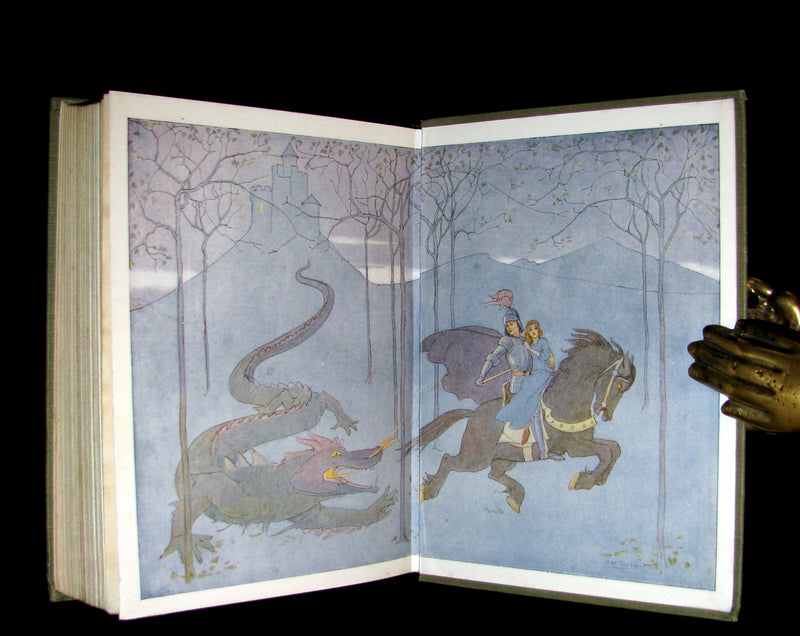 1922 Rare Book -  FAIRY TALES with 48 Coloured Plates By Margaret W. Tarrant.