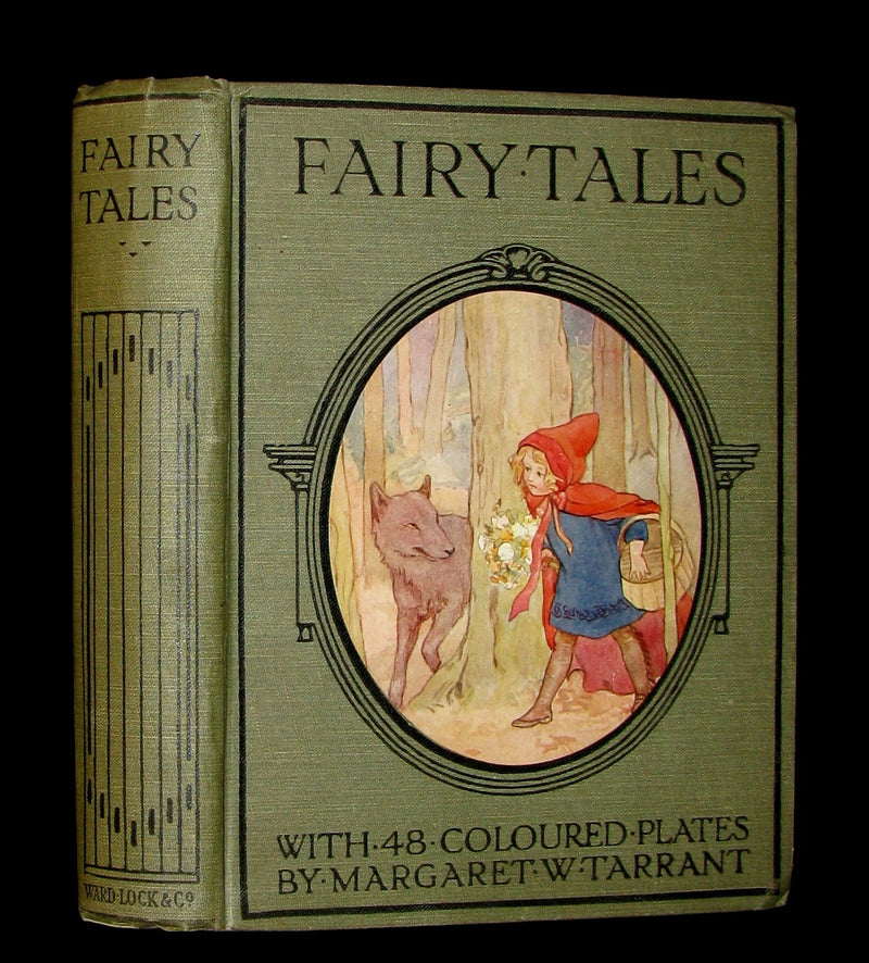 1922 Rare Book -  FAIRY TALES with 48 Coloured Plates By Margaret W. Tarrant.