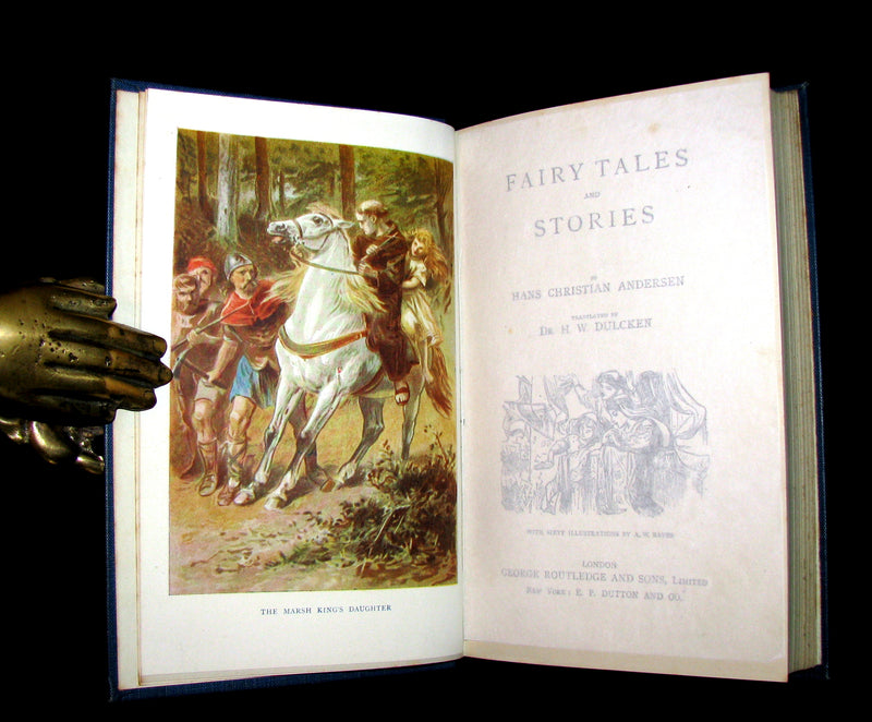 1905 Scarce Victorian Edition - Hans Christian Andersen - FAIRY TALES and Stories.
