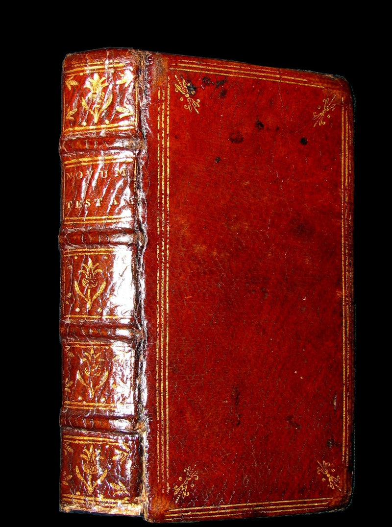 1677 Rare Latin Bible - Novum Testamentum Domini nostri Jesu Christi - New Testament.