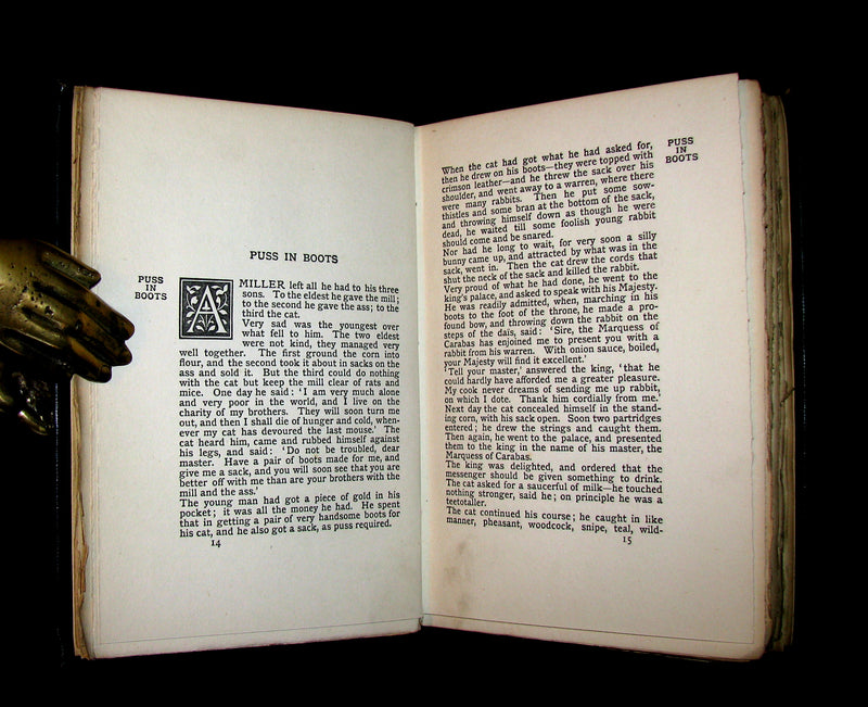 1894 Scarce Book - A Book of Fairy Tales Retold By S. Baring Gould Illustrated by Gaskin.