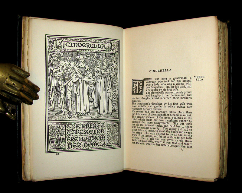 1894 Scarce Book - A Book of Fairy Tales Retold By S. Baring Gould Illustrated by Gaskin.
