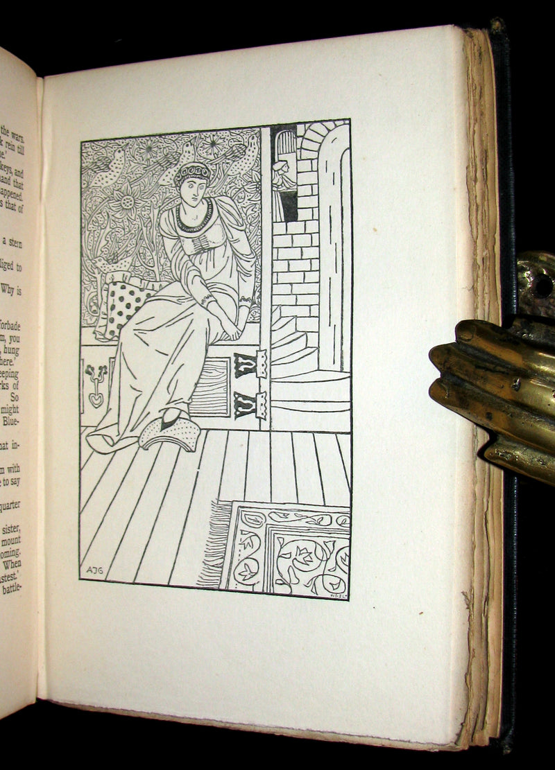 1894 Scarce Book - A Book of Fairy Tales Retold By S. Baring Gould Illustrated by Gaskin.