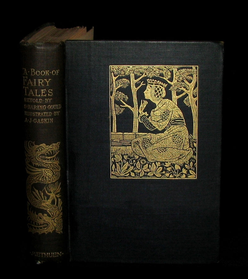 1894 Scarce Book - A Book of Fairy Tales Retold By S. Baring Gould Illustrated by Gaskin.