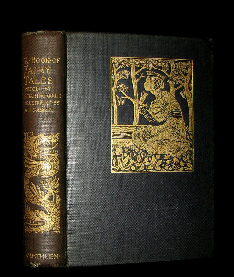 1894 Scarce Book - A Book of Fairy Tales Retold By S. Baring Gould Illustrated by Gaskin.