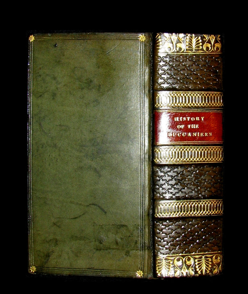 1810 Scarce Book - HISTORY OF THE BUCANIERS (BUCCANIERS) OF AMERICA - PIRATES by Exquemelin.