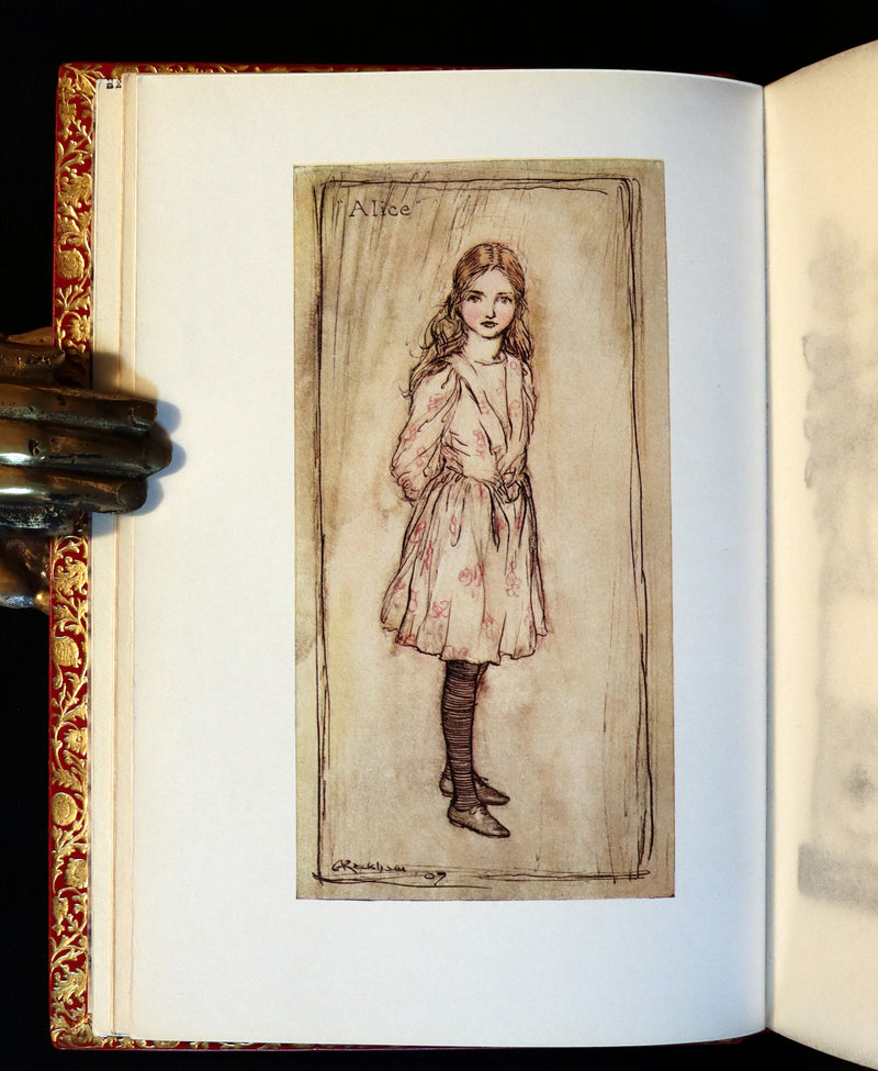 1950 Rare Bayntun Binding - Alice's Adventures in Wonderland illustrated by Arthur Rackham.