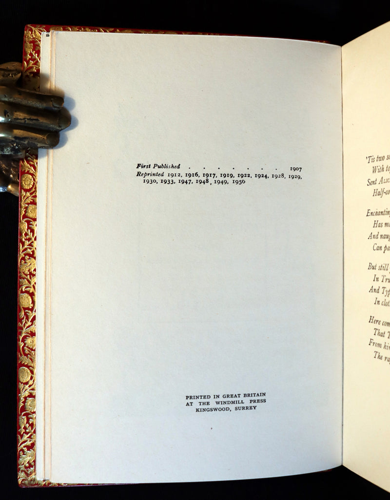 1950 Rare Bayntun Binding - Alice's Adventures in Wonderland illustrated by Arthur Rackham.