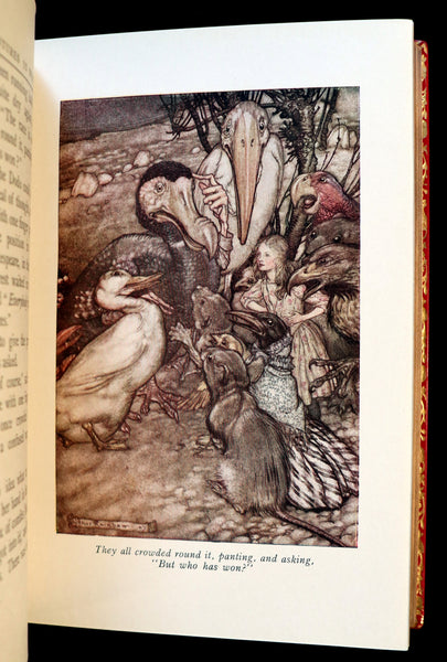 1950 Rare Bayntun Binding - Alice's Adventures in Wonderland illustrated by Arthur Rackham.