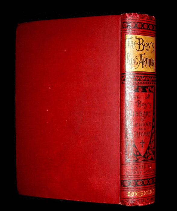 1895 Rare Book - The Boy's KING ARTHUR and of His Noble Knights of the Round Table illustrated.