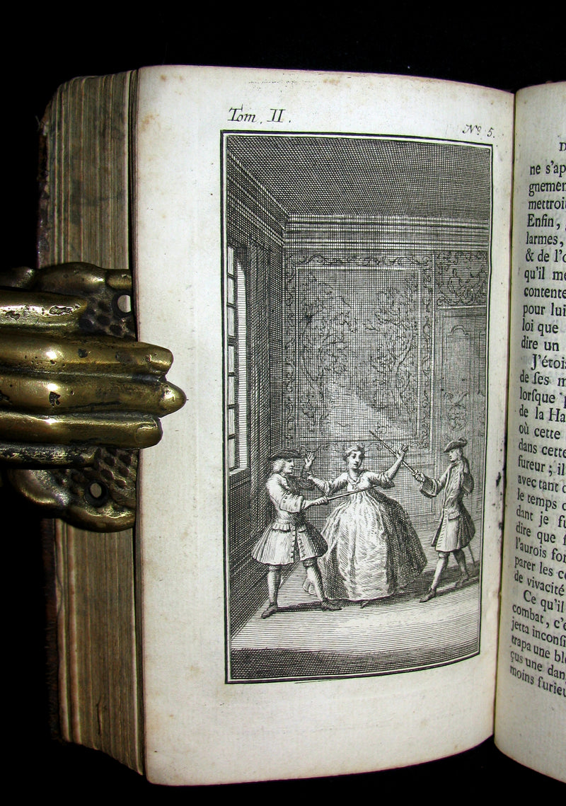 1780 Scarce French Book - The Adventures of Mr. Robert Chevalier De Beauchêne Captain of Flibustiers - Pirates in New France (Canada).