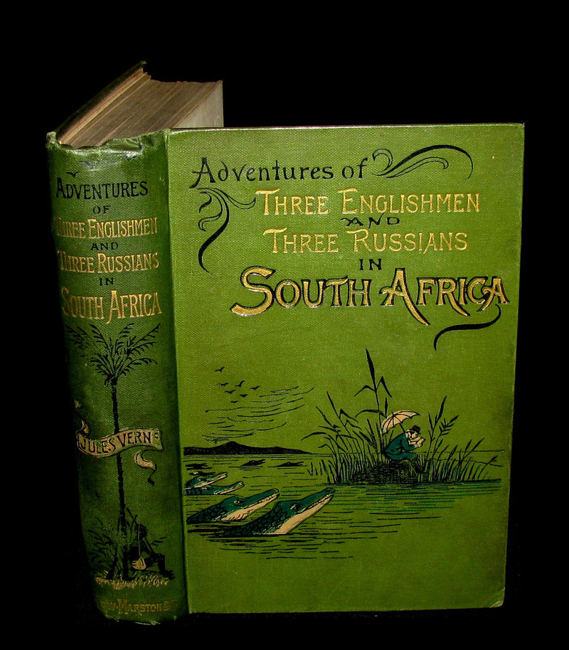 1896 Jules Verne - Meridiana - Adventures of Three Englishmen and Three Russians in South Africa.