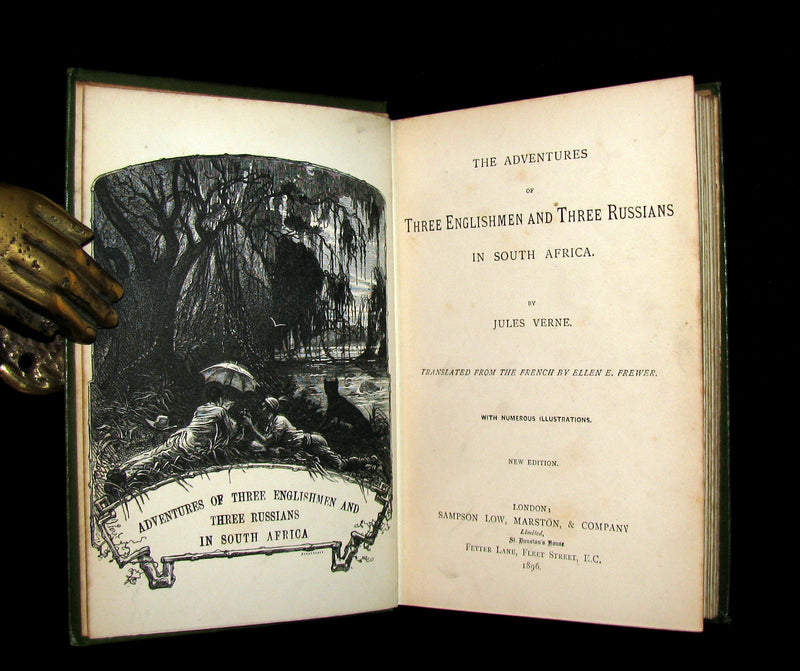 1896 Jules Verne - Meridiana - Adventures of Three Englishmen and Three Russians in South Africa.