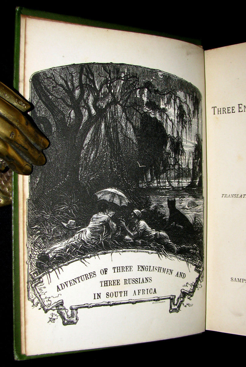 1896 Jules Verne - Meridiana - Adventures of Three Englishmen and Three Russians in South Africa.
