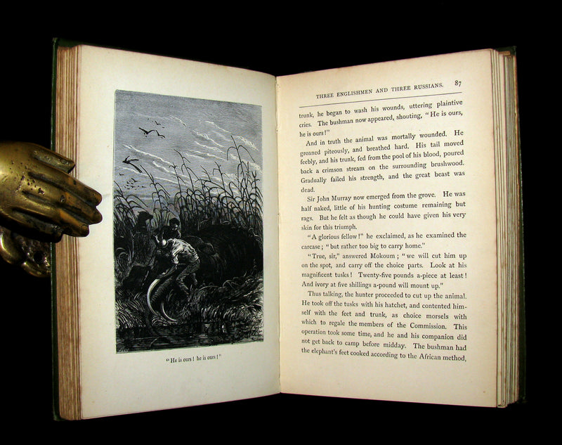 1896 Jules Verne - Meridiana - Adventures of Three Englishmen and Three Russians in South Africa.