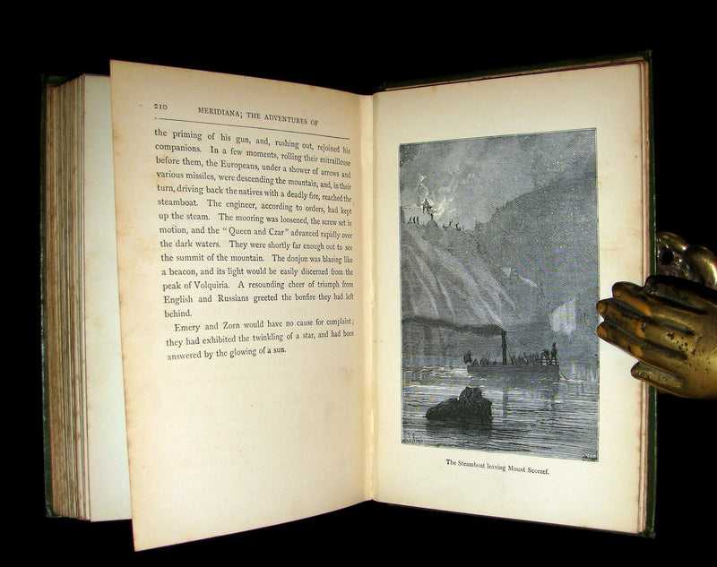 1896 Jules Verne - Meridiana - Adventures of Three Englishmen and Three Russians in South Africa.