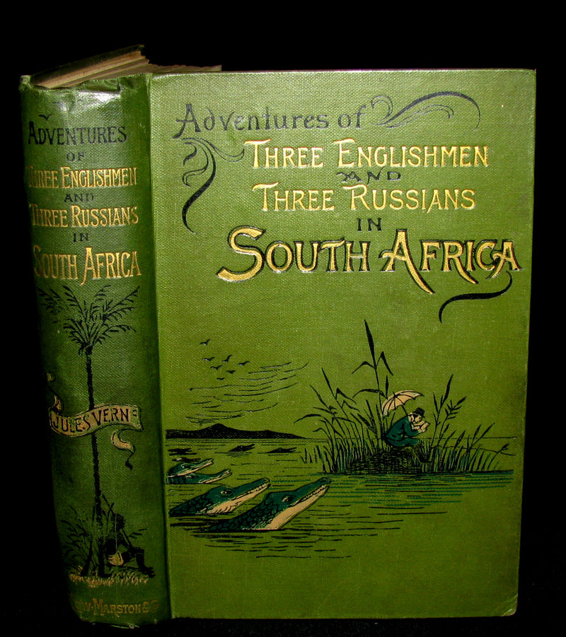 1896 Jules Verne - Meridiana - Adventures of Three Englishmen and Three Russians in South Africa.