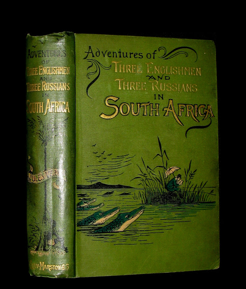 1896 Jules Verne - Meridiana - Adventures of Three Englishmen and Three Russians in South Africa.
