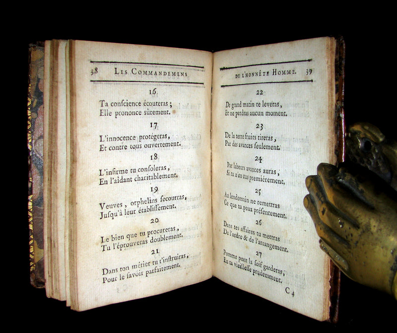 1778 Scarce French Book - Benjamin Franklin - The Way to Wealth - La Science Du Bonhomme Richard.