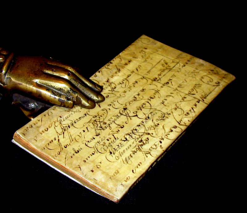 1697 Rare Italian Vellum Book - Il Marito Confuso - Georges Dandin or the Confounded Husband by MOLIERE.