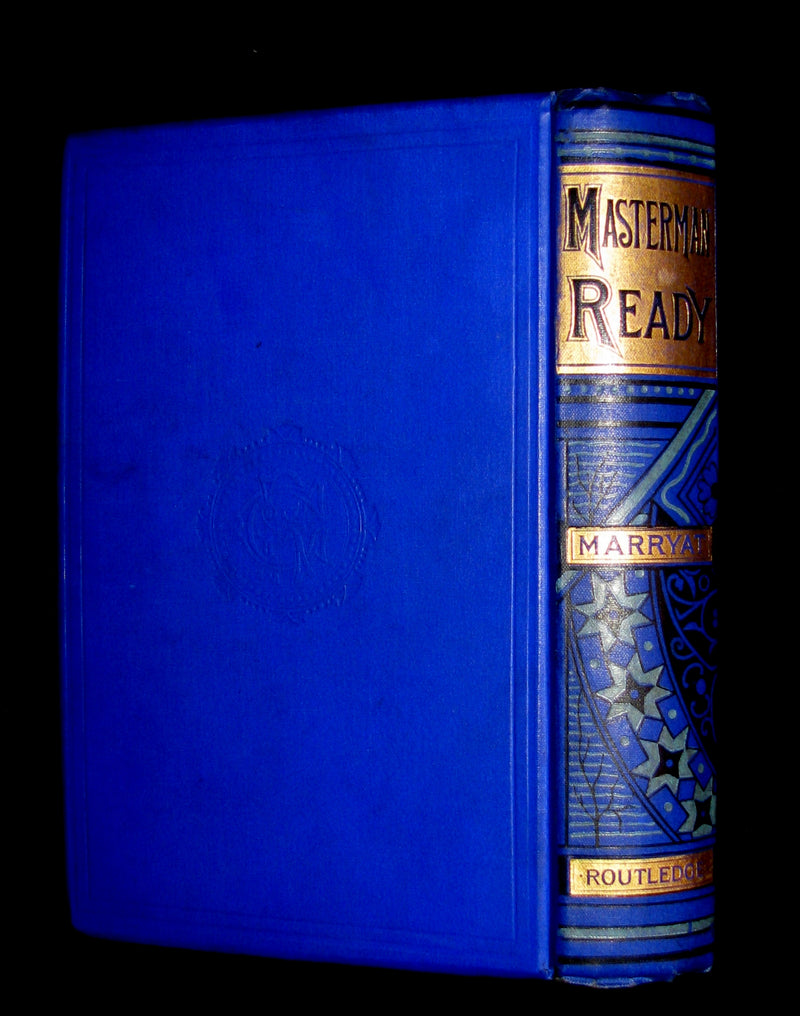 1890's Rare Victorian Book -  MASTERMAN READY by Captain Frederick Marryat.