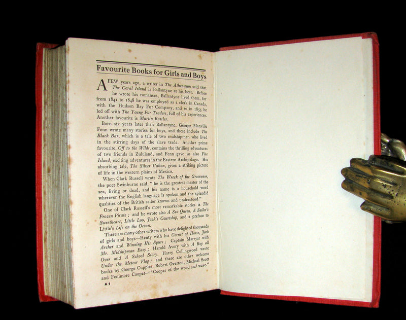 1923 Scarce Early Edition Jules Verne - The Lighthouse at the End of the World