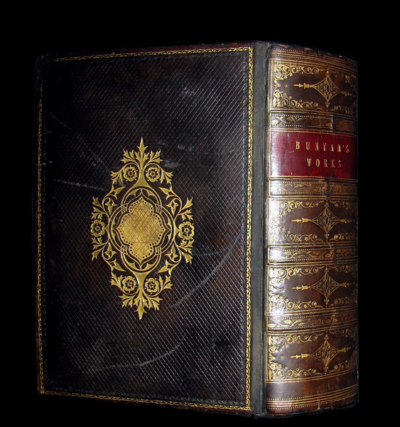 1850 Illustrated Book - The Pilgrim's Progress, The Holy War, & Other Selected Works of John Bunyan.