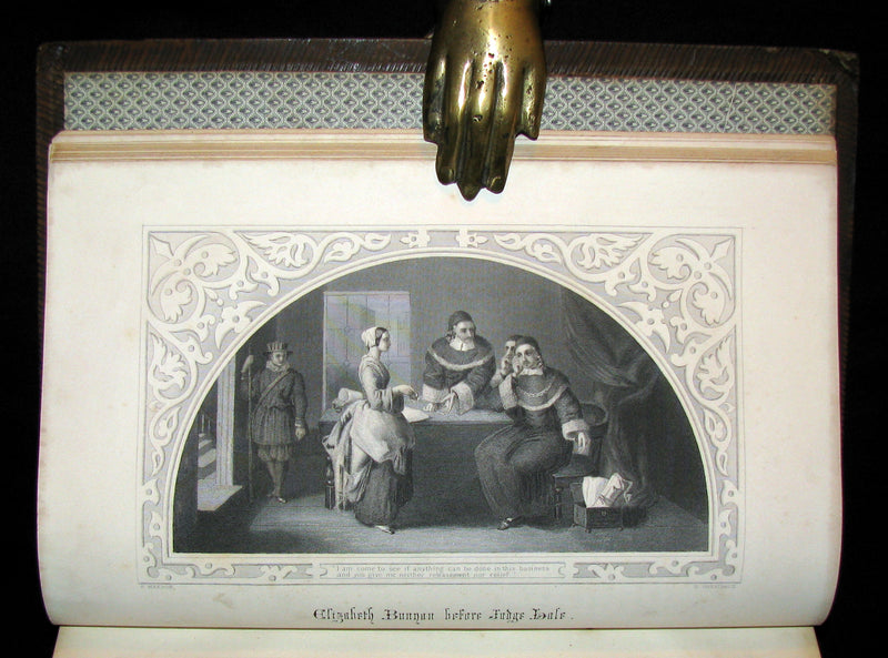 1850 Illustrated Book - The Pilgrim's Progress, The Holy War, & Other Selected Works of John Bunyan.