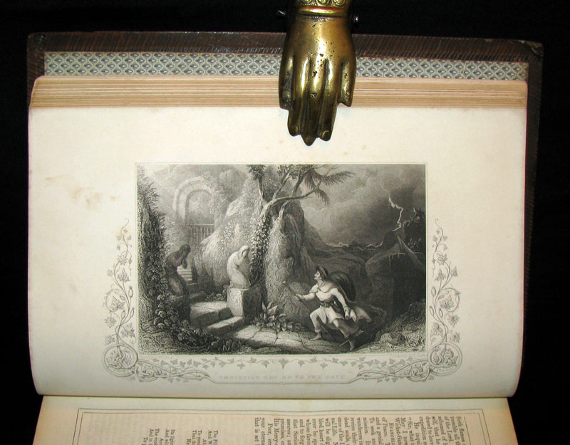 1850 Illustrated Book - The Pilgrim's Progress, The Holy War, & Other Selected Works of John Bunyan.