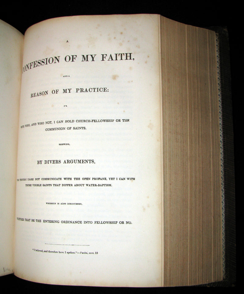 1850 Illustrated Book - The Pilgrim's Progress, The Holy War, & Other Selected Works of John Bunyan.
