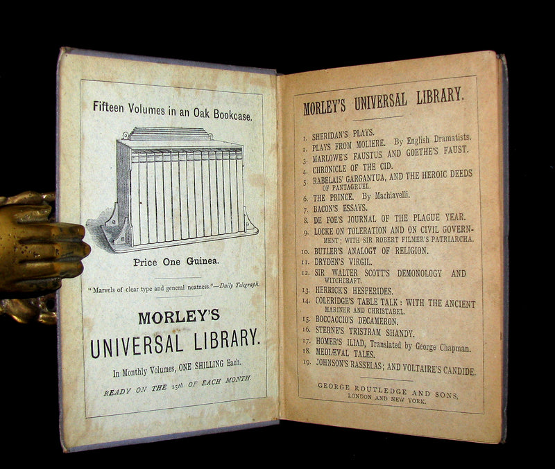 1885 Rare Edition  - Demonology & Witchcraft - WITCHES & FAIRIES by Sir Walter Scott.