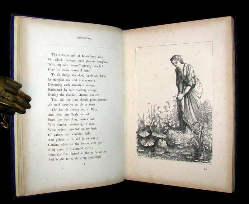 1866 Scarce Book - An Old Fairy Tale Told Anew (The Sleeping Beauty) with illustrations by Doyle.