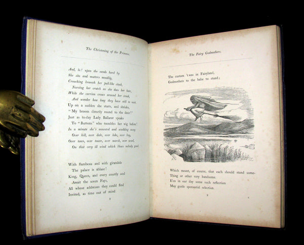 1866 Scarce Book - An Old Fairy Tale Told Anew (The Sleeping Beauty) with illustrations by Doyle.
