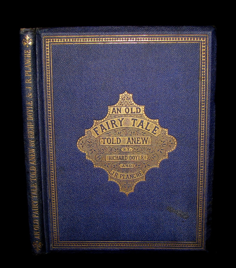 1866 Scarce Book - An Old Fairy Tale Told Anew (The Sleeping Beauty) with illustrations by Doyle.