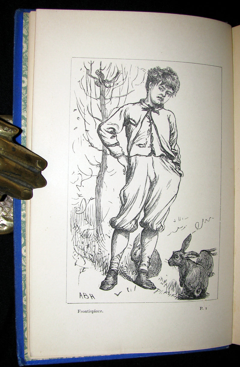 1880 Scarce Victorian Book - The Boys of Axleford by Charles Camden. Illustrated.