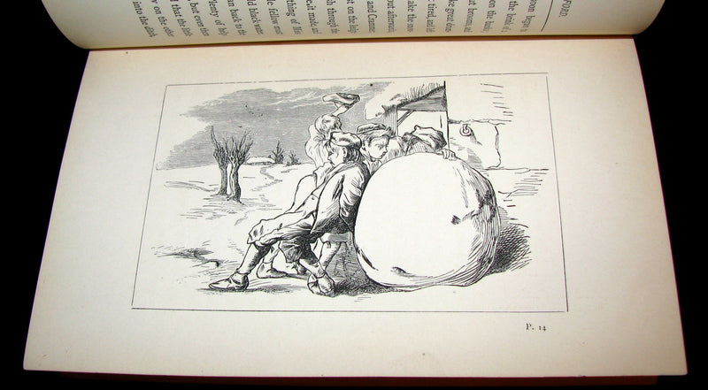 1880 Scarce Victorian Book - The Boys of Axleford by Charles Camden. Illustrated.