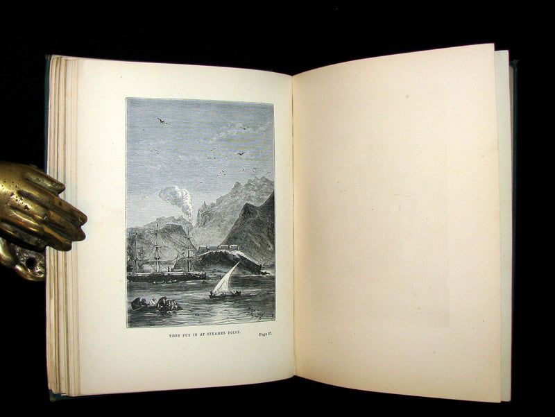 1892 Scarce Edition - Jules Verne - Around the World in Eighty Days.