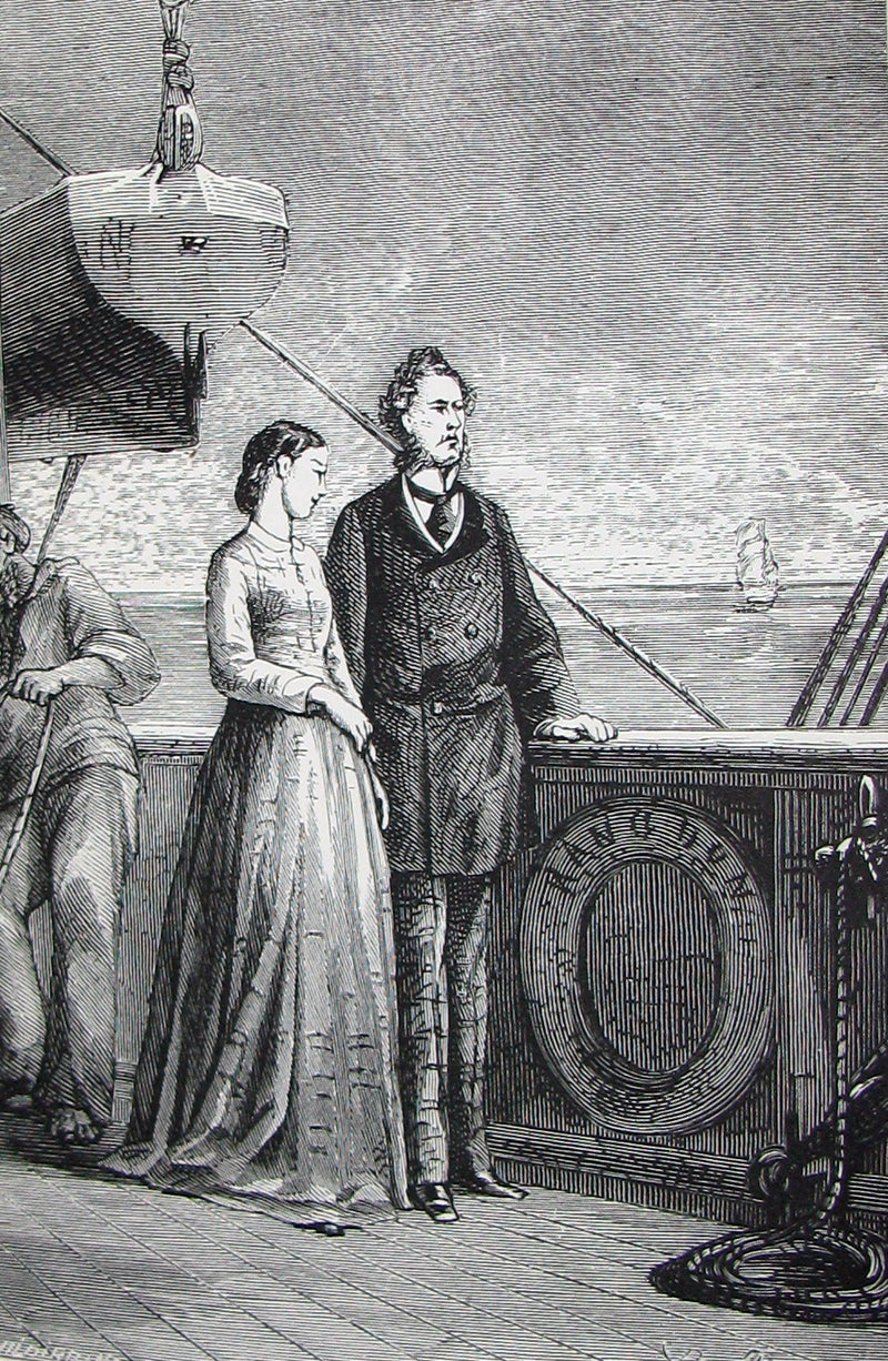 1892 Scarce Edition - Jules Verne - Around the World in Eighty Days.